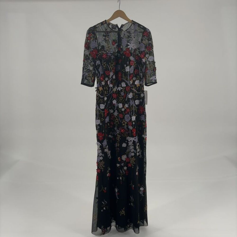 Teri Jon by Rickie Freeman Printed Maxi Dress